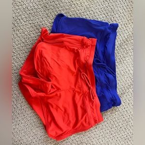 Athleta pair of running shorts (xs)